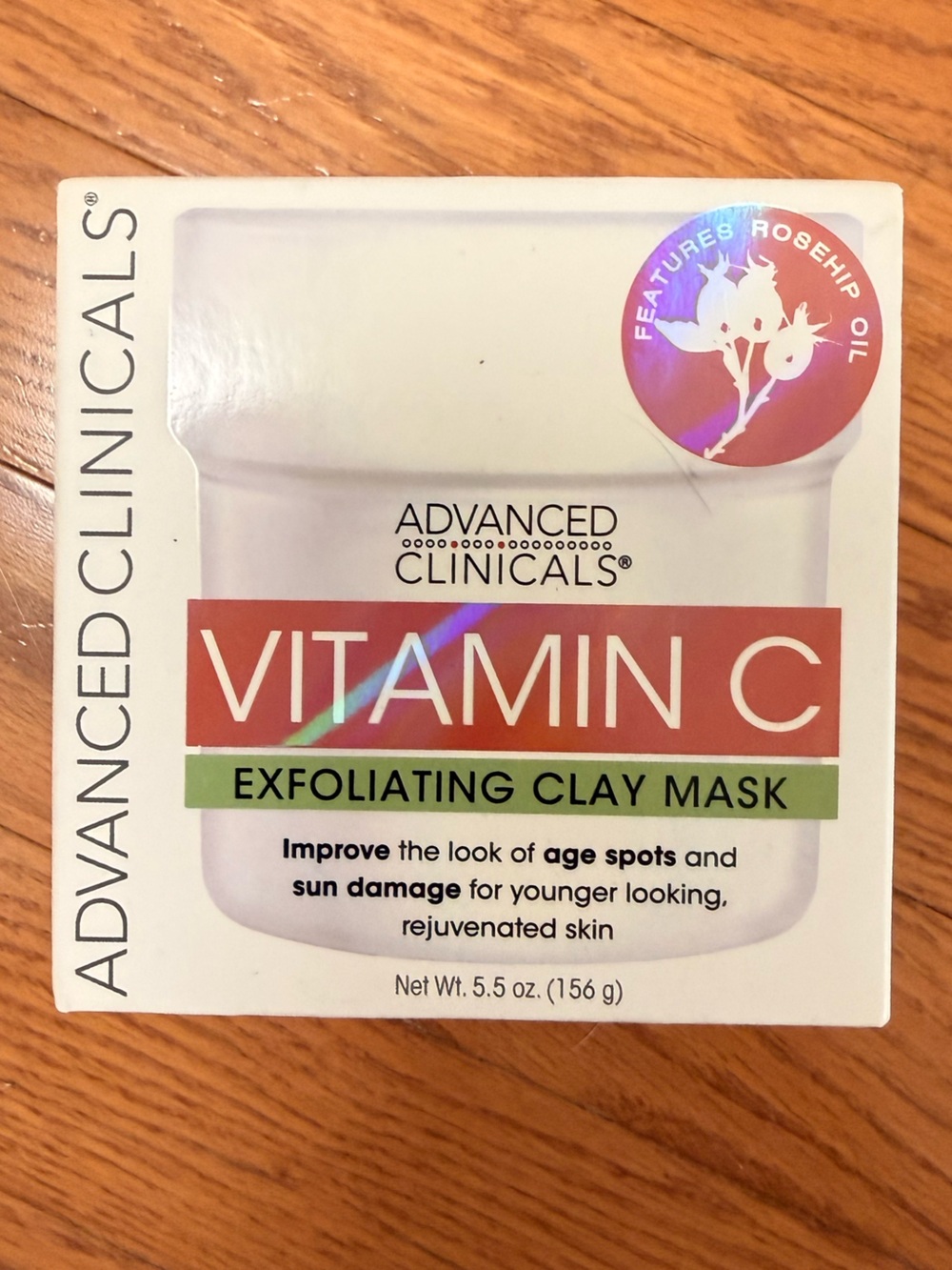 BNIB! Advanced Clinicals Vitamin C Exfoliating Clay Mask High End Skin Care